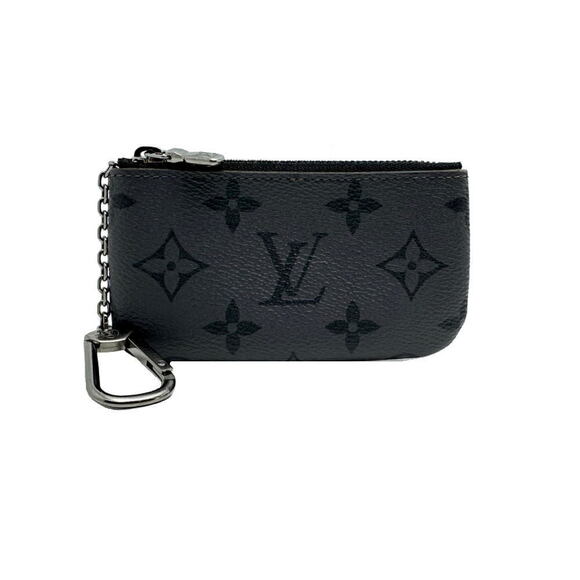 Louis Vuitton Handbags - Louis Vuitton Wallet Card Monogram Eclipse Black Reverse Key Pochette Cle